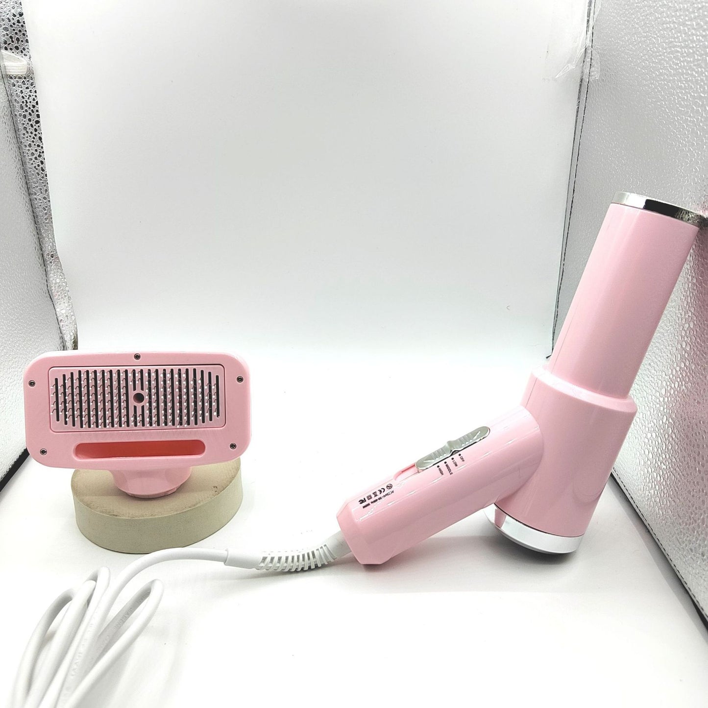 Pet Dryer &amp; Brush