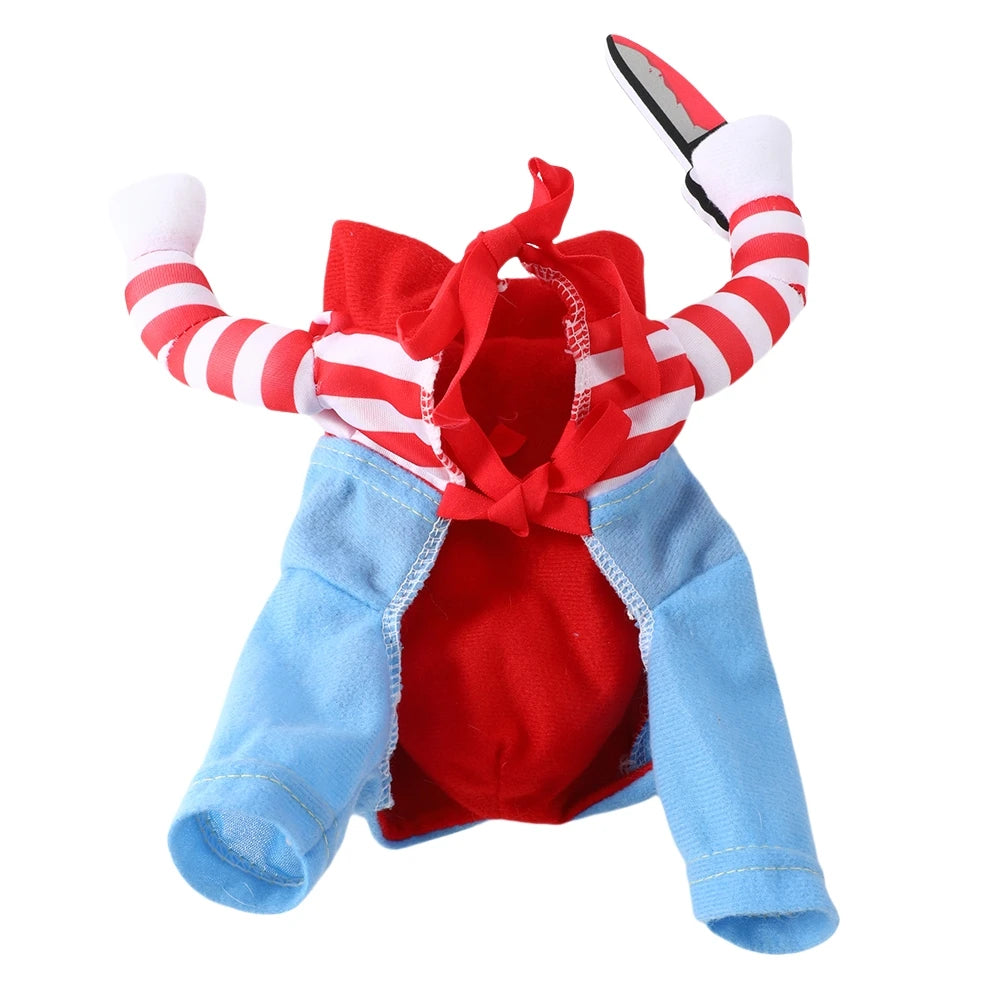 Chucky-Inspired Dog Costume