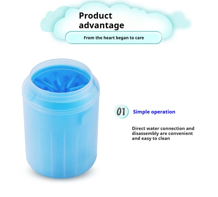 Silicone Paw Cleaning Cup