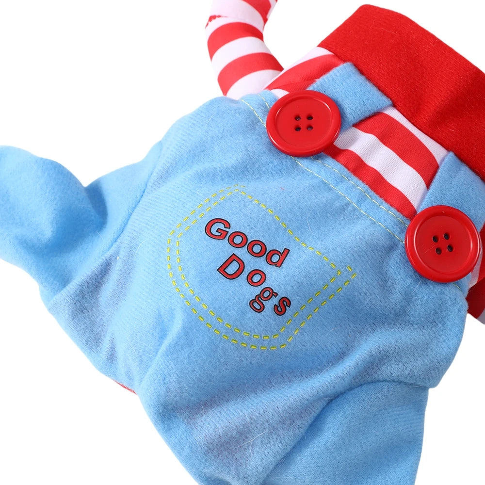 Chucky-Inspired Dog Costume